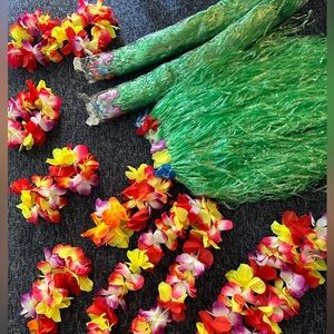 3 sets Colorful Hawaiian Luau Party Set